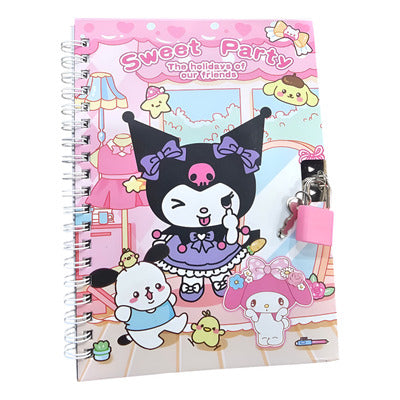 Libreta Cuaderno Kuromi 10x14