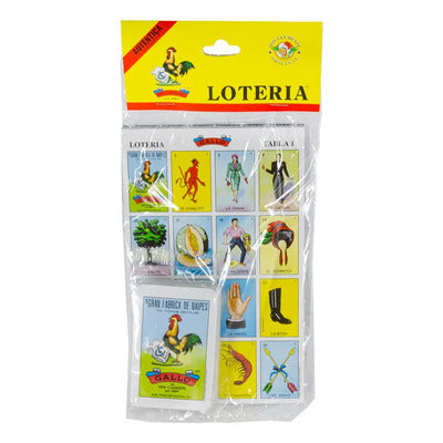 Juego de Loteria Pequeño 8x12cm