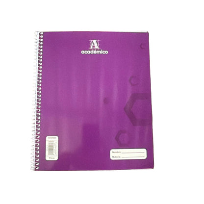 Cuaderno Anillo Sencillo #3 Color