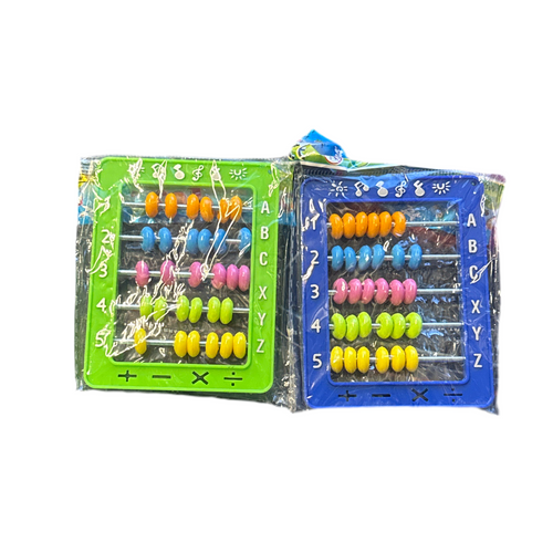 Abacos Plasticos Mini de Bolsillo