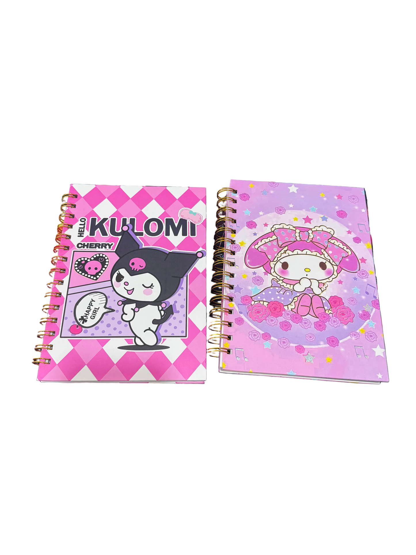 Cuaderno Pasta Doble  Kuromi 15x26cm