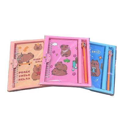 Cuaderno Capibara con Lapiz