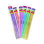 REGLA PLASTICA DE COLORES 30 CM FACELA CON BOLSA