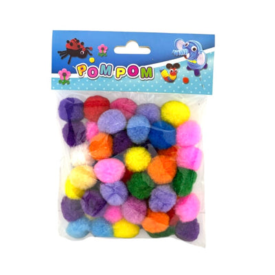 Pompones de 2cm Colores Mixtos