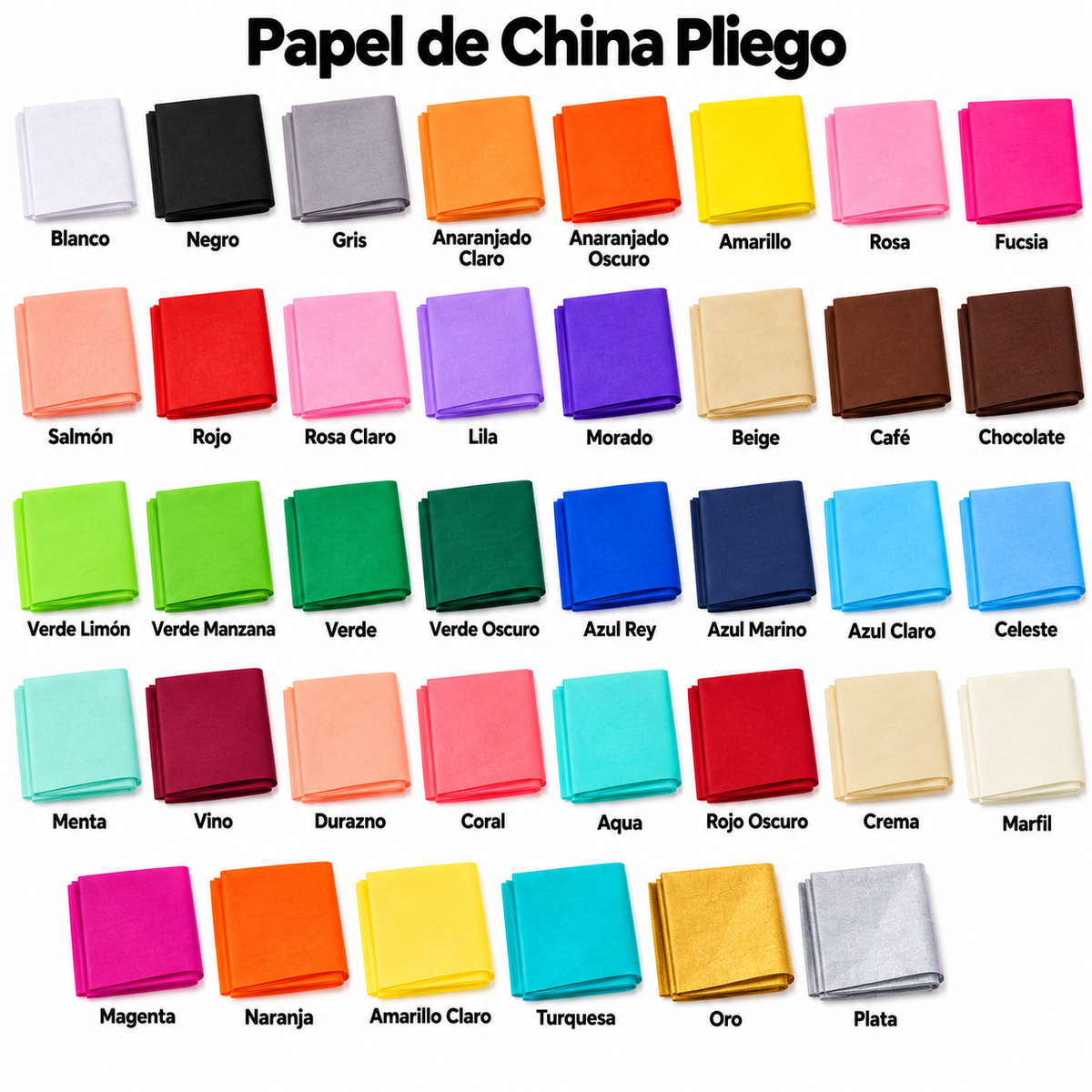 Papel de China Pliego