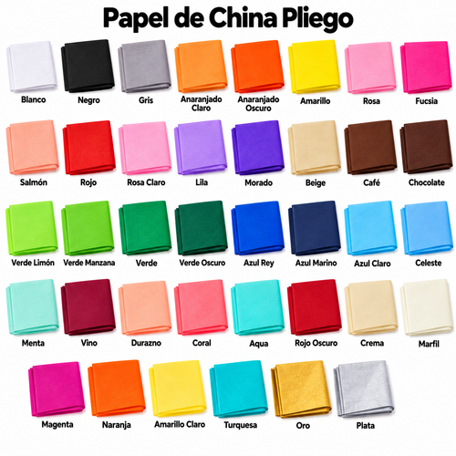 Papel de China Pliego