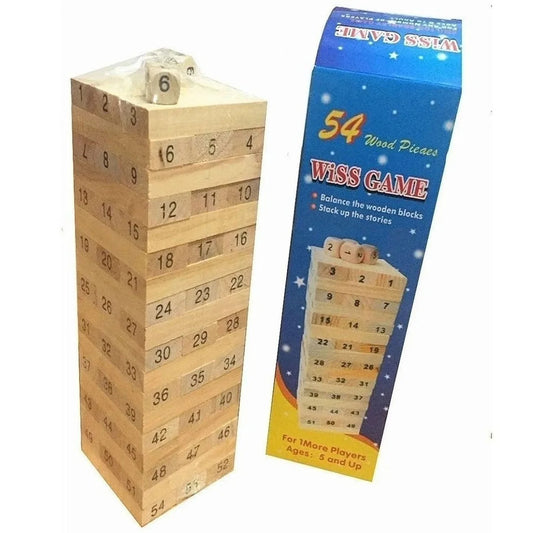Jenga de Madera lisa