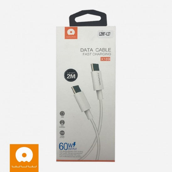 Cable Tipo C a C 60w X189