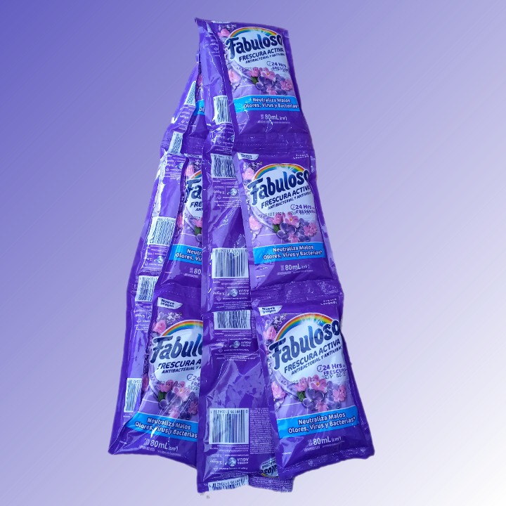 Desinfectante Fabuloso Docena bolsa 80ml