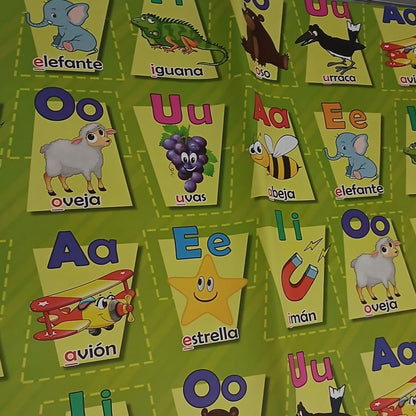Pliego de Papel de Regalo Educativo y Recortes