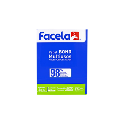 Resma de Papel Bond Base 20  Facela