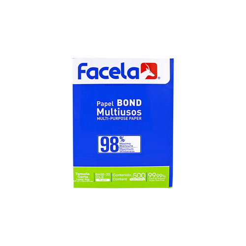 Resma de Papel Bond Base 20  Facela