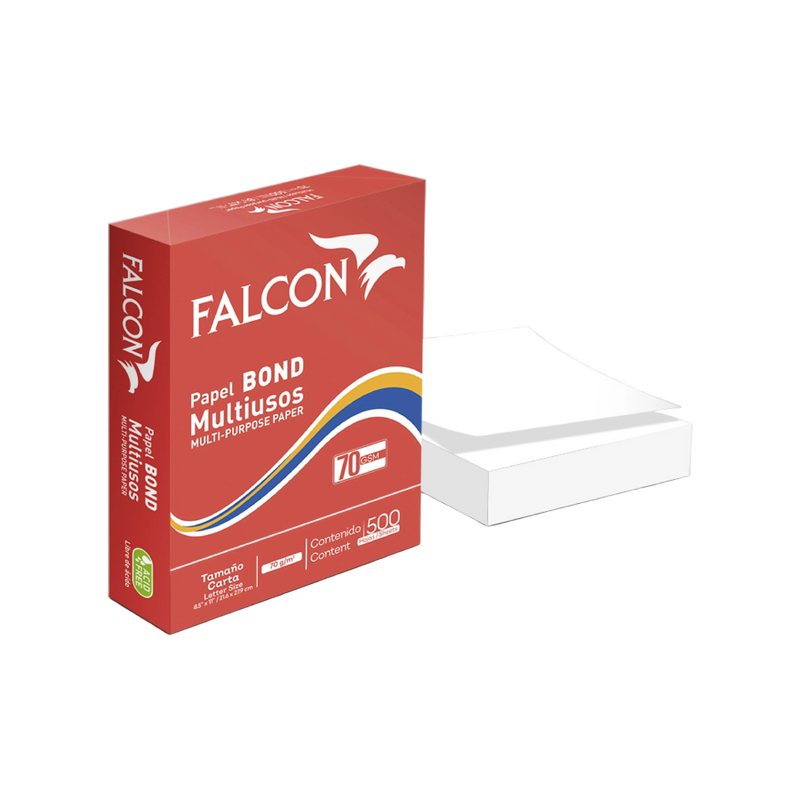 Resma de Papel Bond Base 20  Carta Falcon