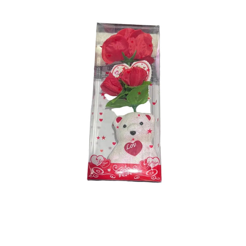 Oso Con Rosa