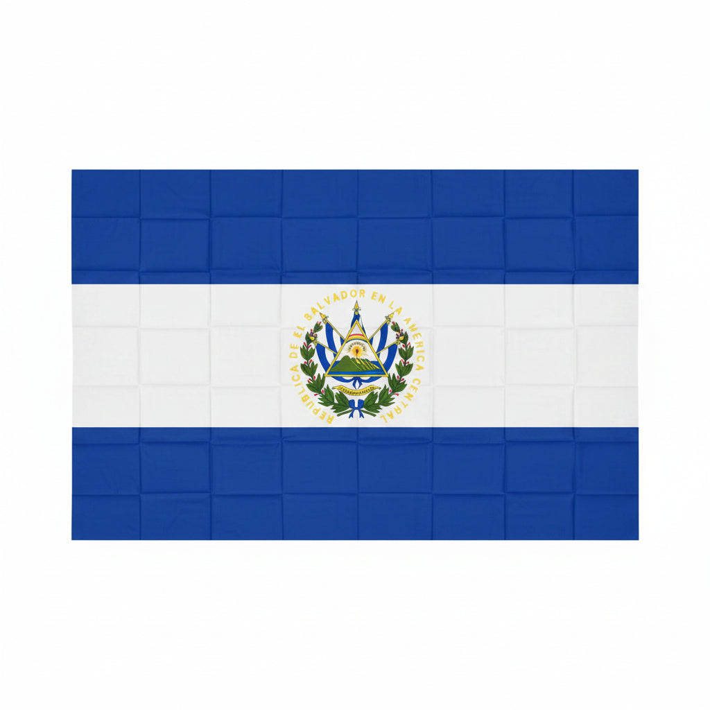 Bandera El Salvador Jumbo 120x180cm