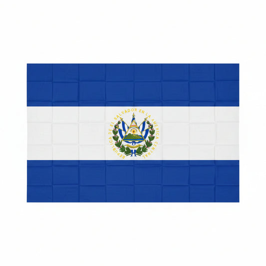 Bandera El Salvador Jumbo 120x180cm