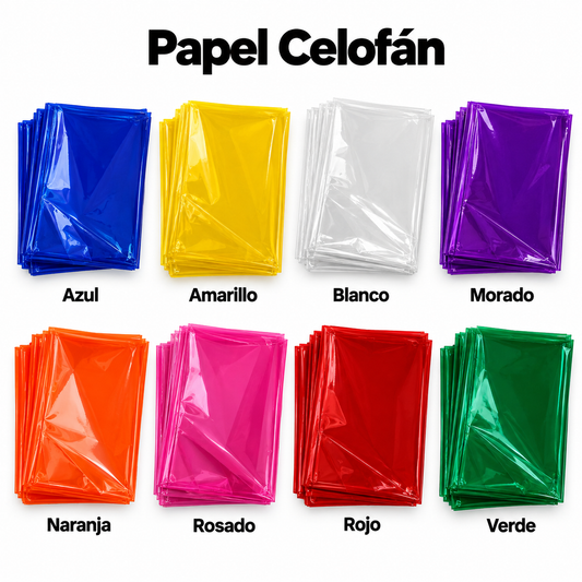 Papel Celofan Pliego Original
