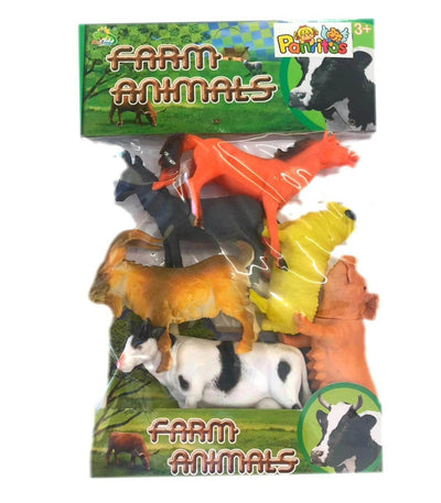 Animales Granja Grandes En bolsa (6u)