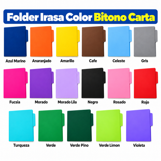 Folder Irasa Color Bitono Carta