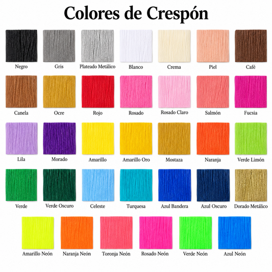 Pliego de Papel Crespon