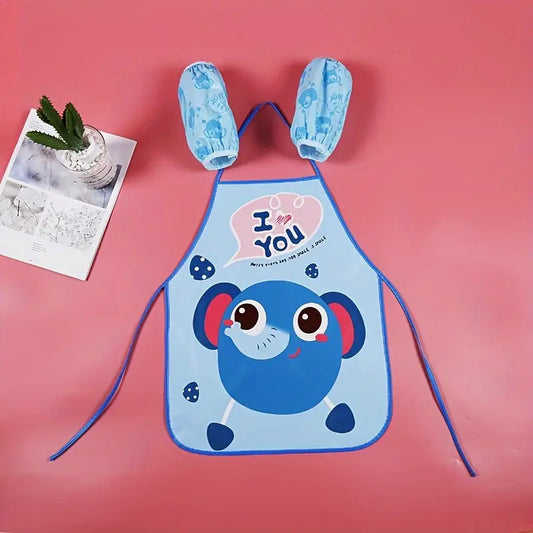 Delantal Gabacha  de pintura impermeable con mangas Separado