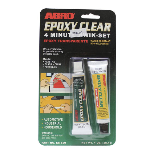 Pegamento Multiuso Transparente . 2OZ ABRO EC-520/620