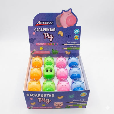 Artesco Sacapunta Pig Doble