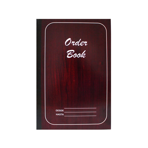 Libro Order Book Sencillo