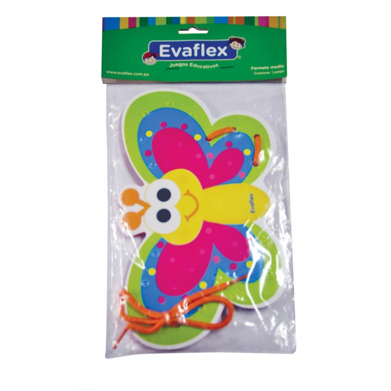Juego Enlazable de Mariposa con Cintas