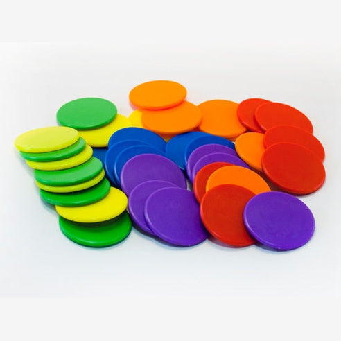 Fichas para Conteo de Plastico (25u)