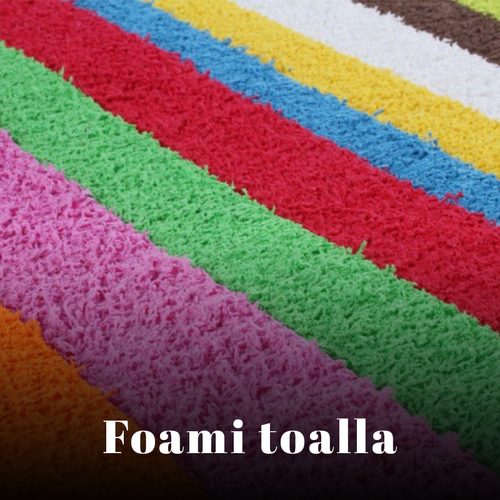 Hojas Foami Tamaño carta TOALLA