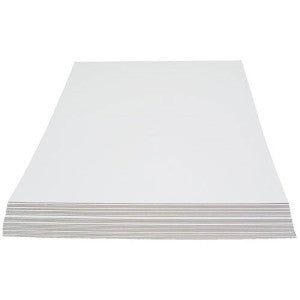 Pliego de Cartoncillo  Blanco 235gr 30x40 c14