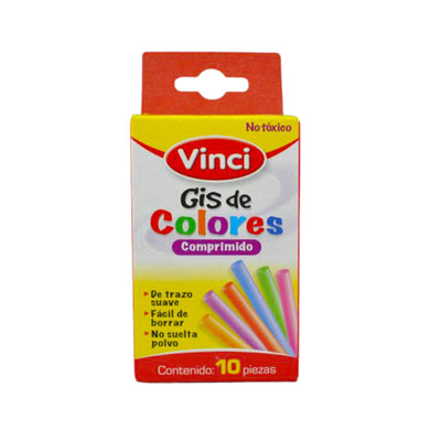 Vinci Caja de Yeso Color Comprimido 10