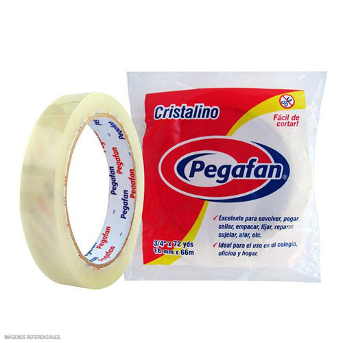 Cinta Transparente Pegafan   3/4 x 72 yardas